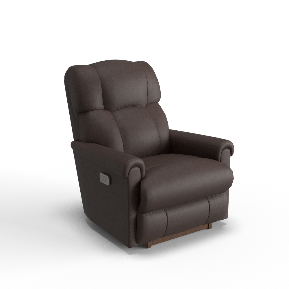 Pinnacle Power Rocking Recliner w/ Headrest & Lumbar, In Stock